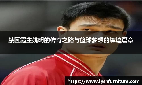 禁区霸主姚明的传奇之路与篮球梦想的辉煌篇章