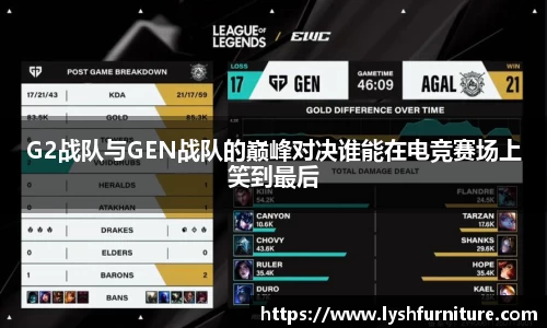 G2战队与GEN战队的巅峰对决谁能在电竞赛场上笑到最后