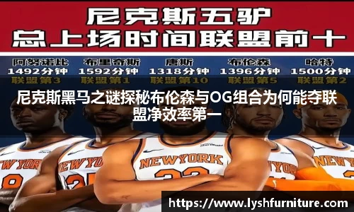 尼克斯黑马之谜探秘布伦森与OG组合为何能夺联盟净效率第一
